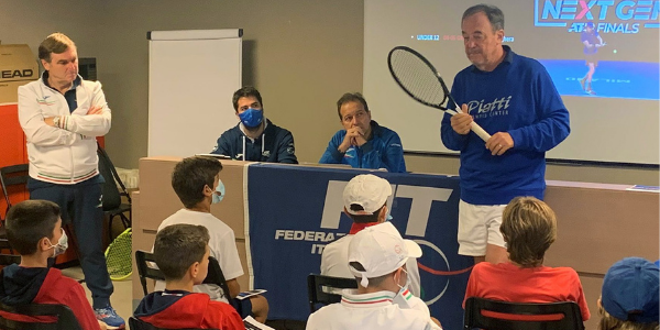 Further training at Piatti Tennis Center