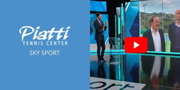 Sky Sport live - dal ricevimento del 5° anniversario del Piatti Tennis Center